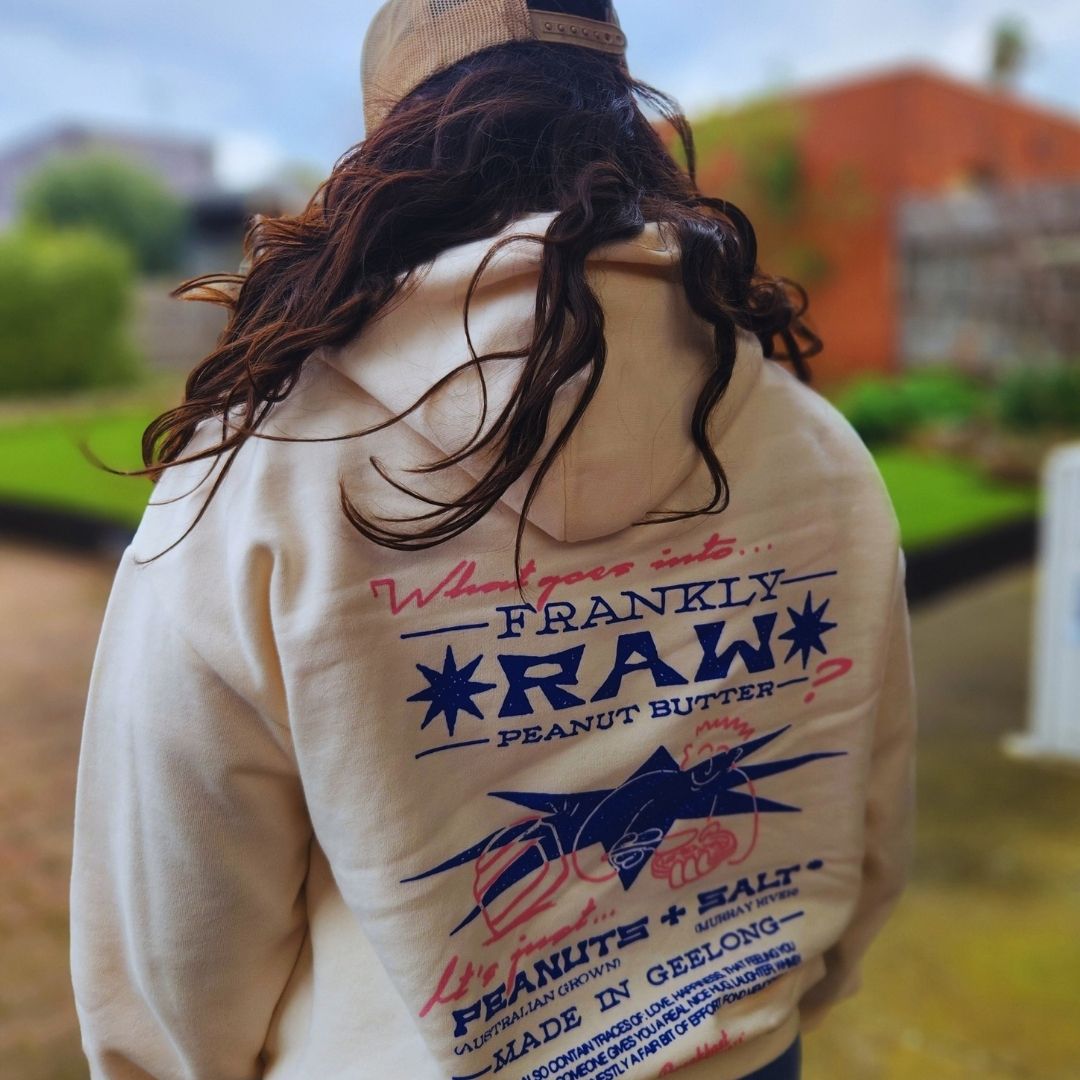 Frankly Raw x Breakfast Shirts | Bone Hoodie